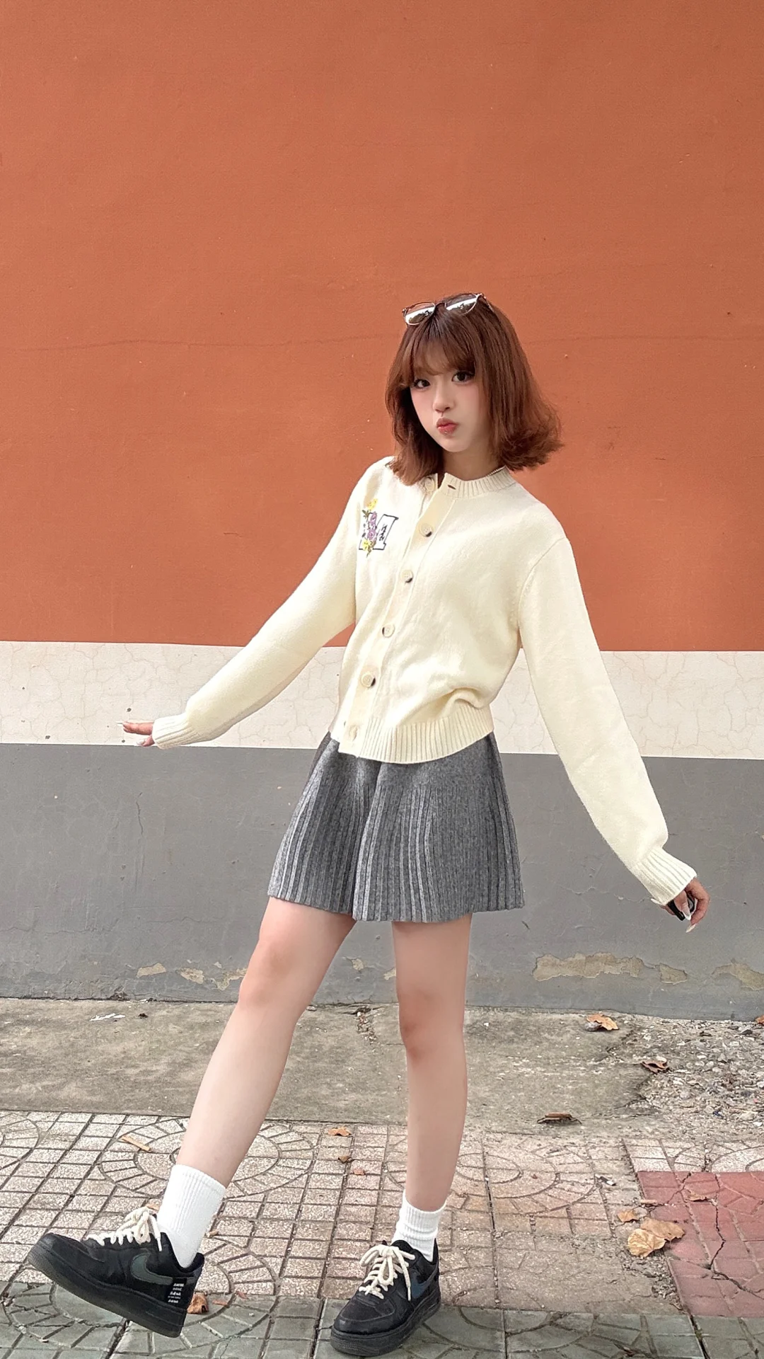 小白袜和校园风太适配了