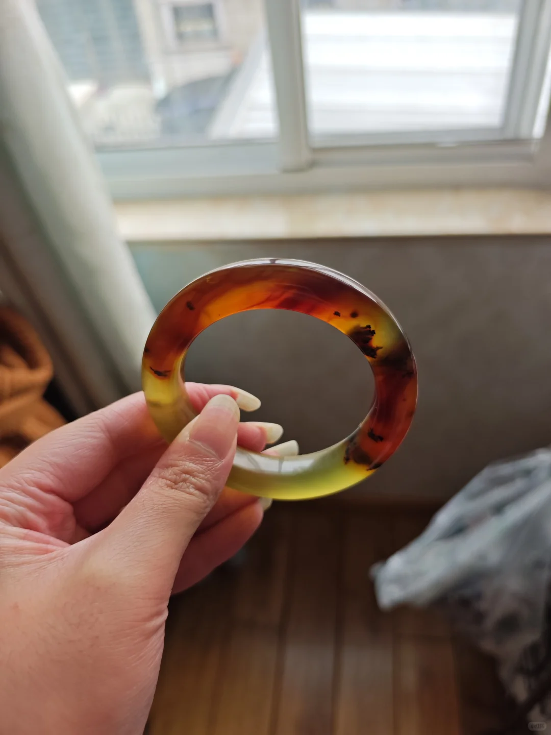 看红装素裹，分外妖娆