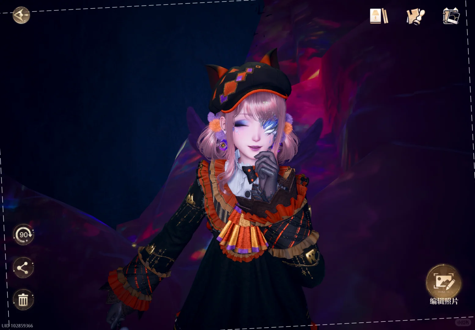 get一只妩媚娇俏的万圣小魔女🎃