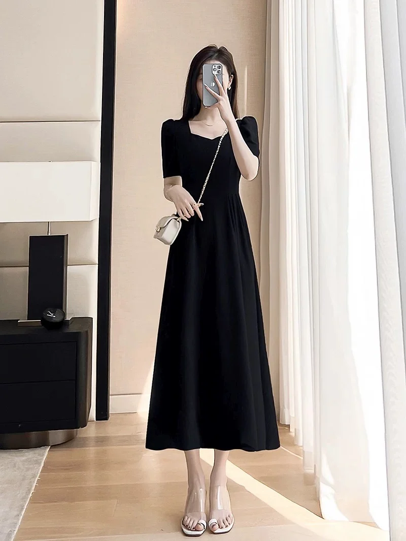 黑色连衣裙集合，衣柜里面有的算我输