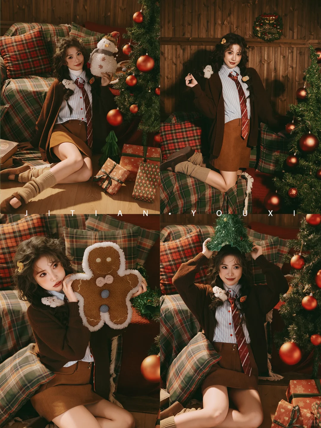 圣诞写真🎄来存点拍照姿势📸~