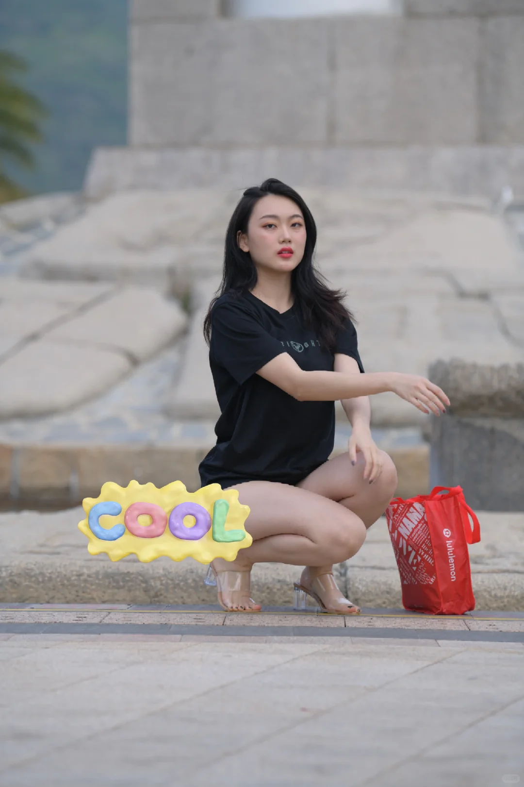 街拍美女——沙滩比基尼