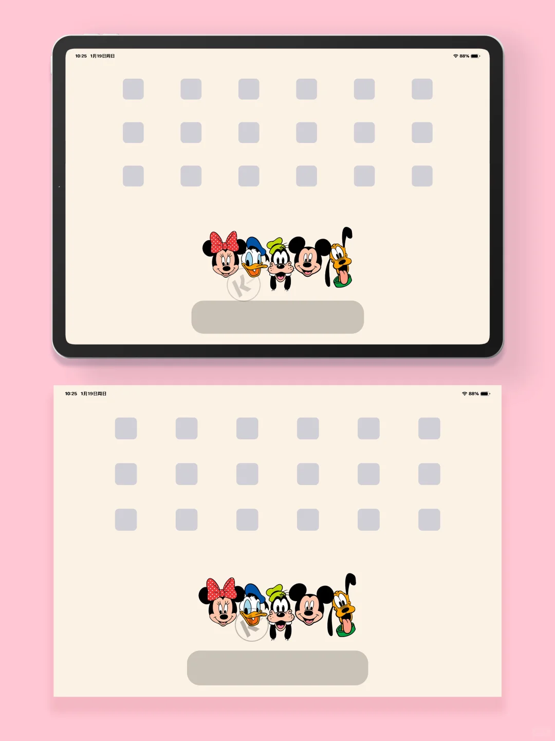 米奇一家 ipad平板壁纸