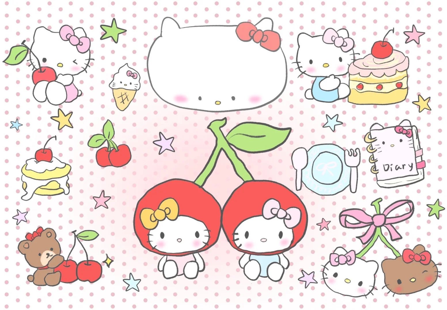 ·×·hellokitty壁纸iPad精选第3️⃣弹