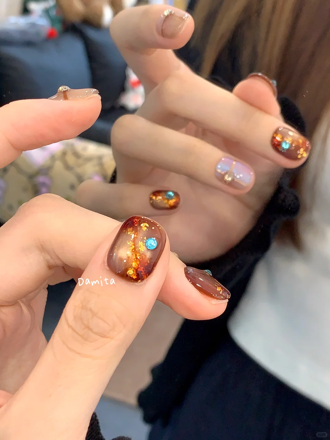 新品预告live｜女神降临！宇宙星空🌌美甲✨✨