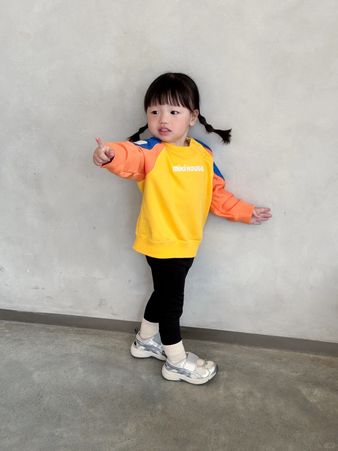 2岁女宝穿搭🍊行走的大橙子