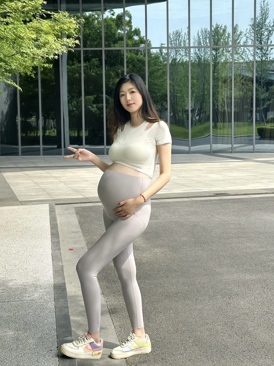 孕35W｜出门进行光合作用☀️