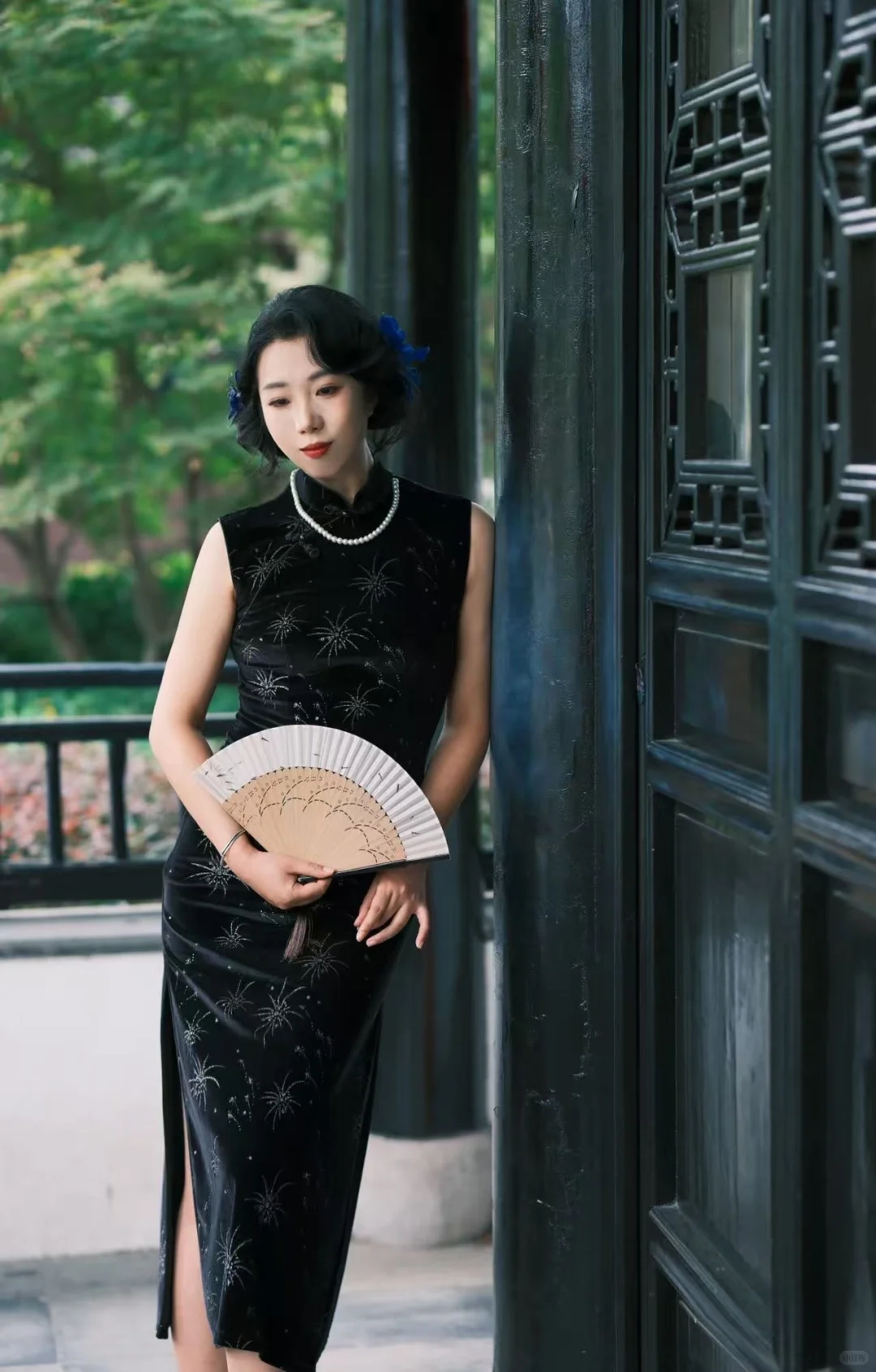 赴苏城之约，着一袭旗袍