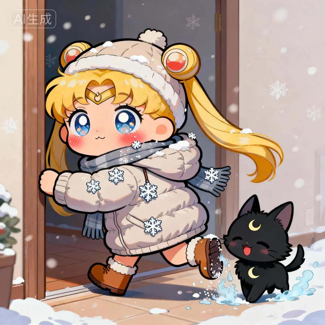 天气转凉要多穿件衣服啦