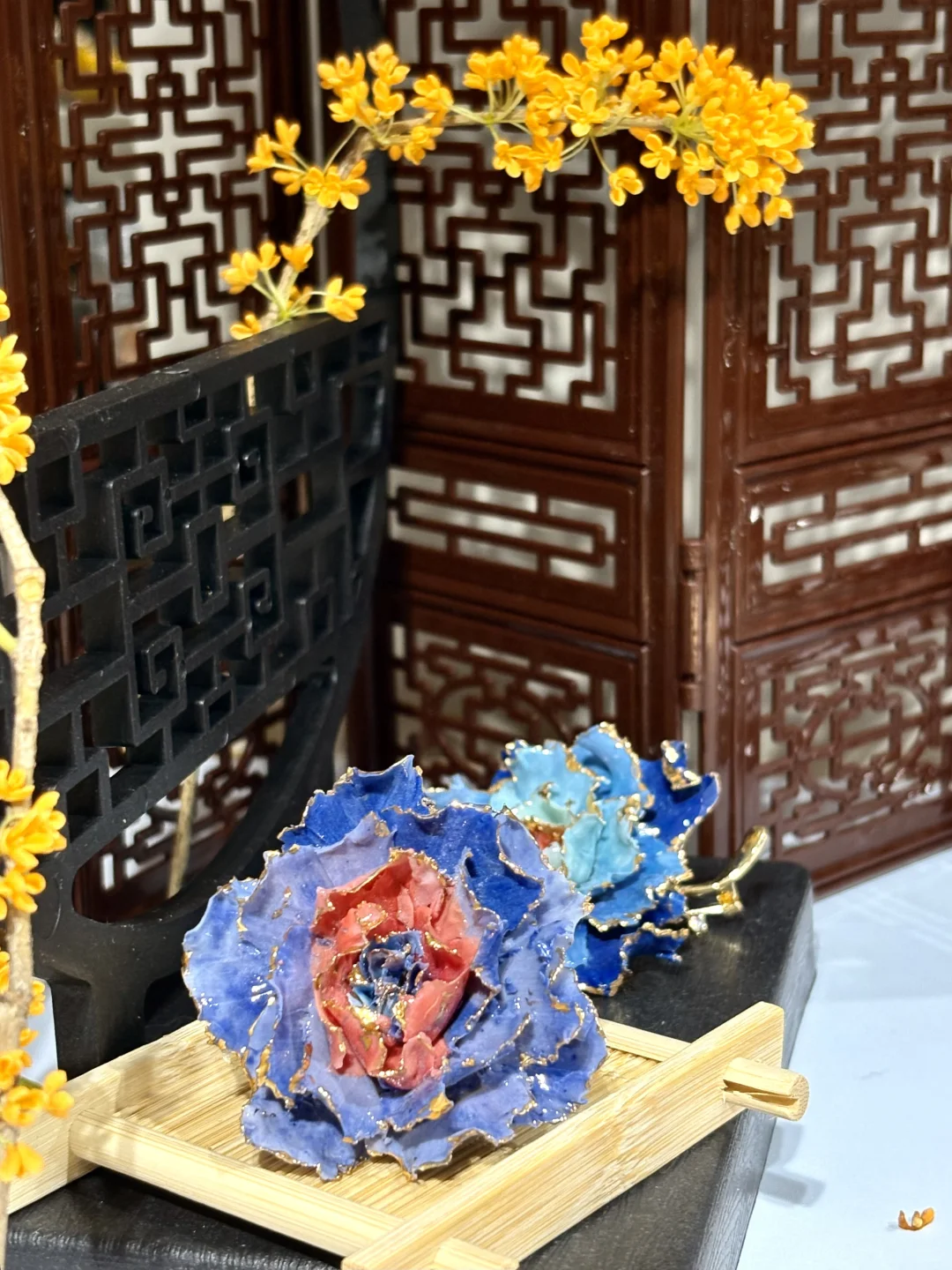 【陶瓷月季，国风雅致之选】