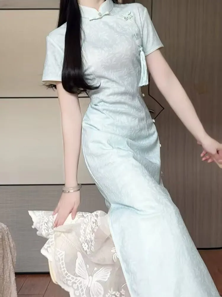 穿旗袍带什么手链❓