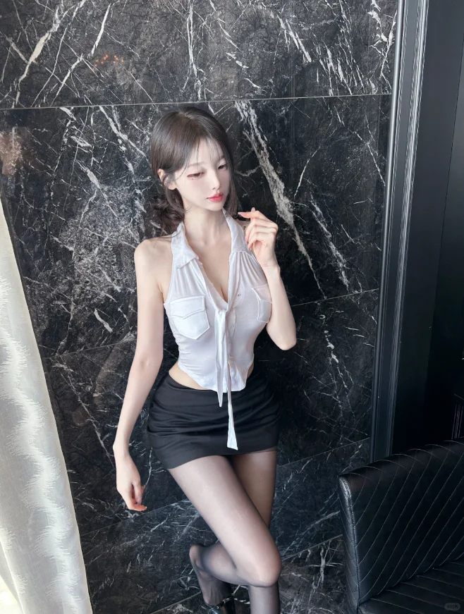 纯欲韩女穿搭～