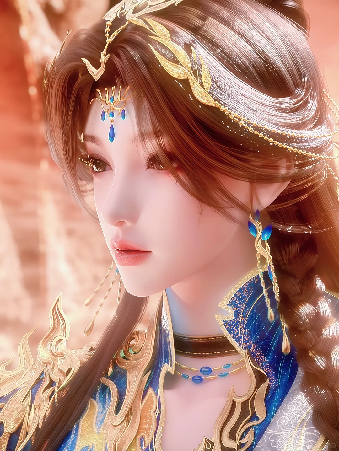 又换新皮肤了“云望舒”依旧那么养眼好看！