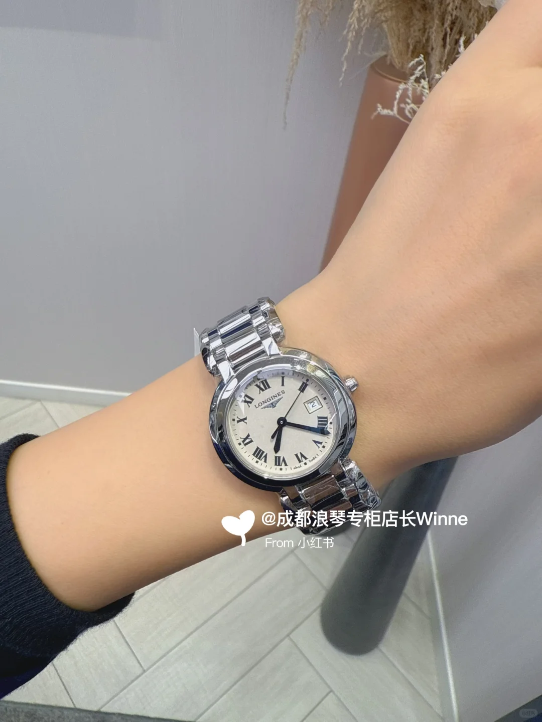 成都浪琴专柜🈶活动💰｜心月女表实拍