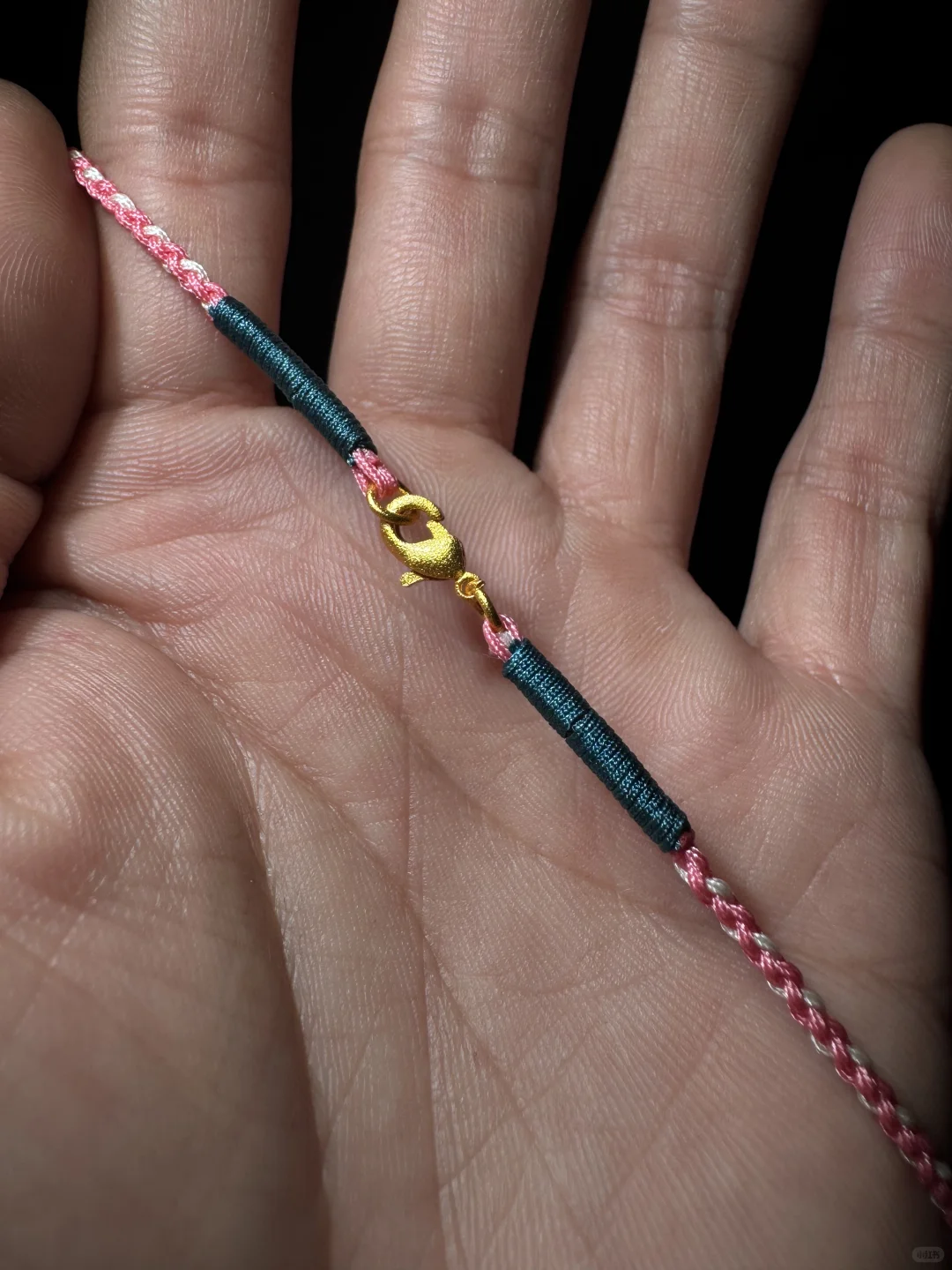 一款配色很提气的玛瑙板珠橘色板眼女士项链