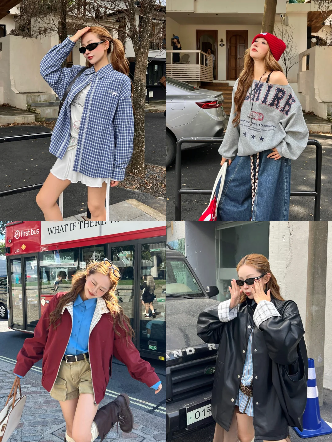 🎞️美式辣妹fitcheck将复古潮感进行到底🎒