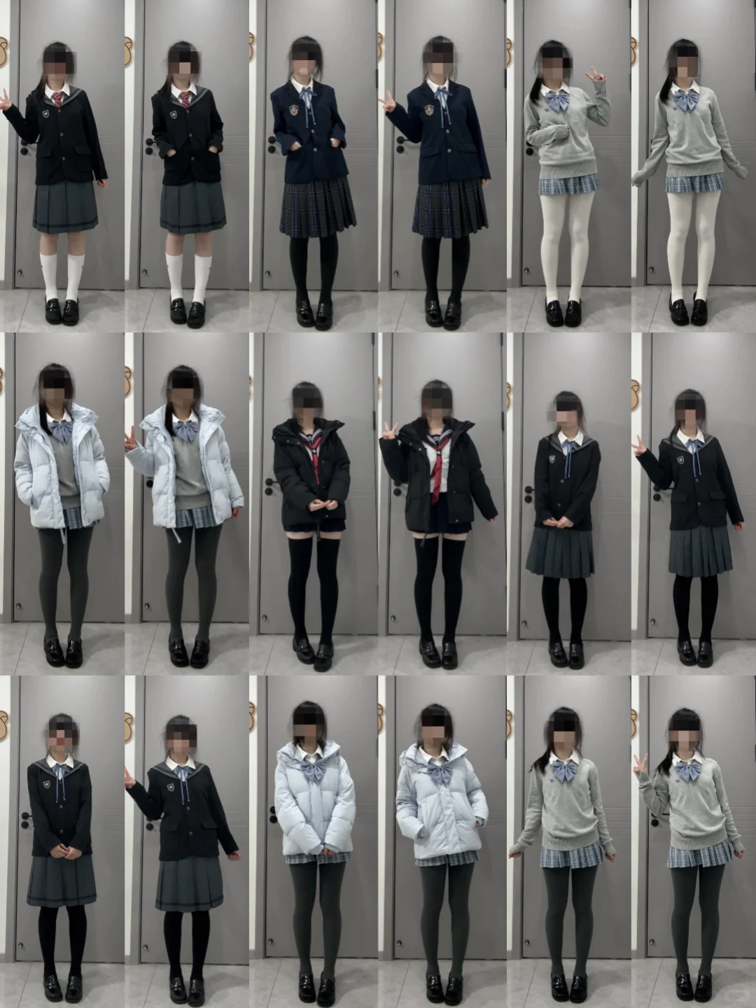 jk秋冬穿搭合集2