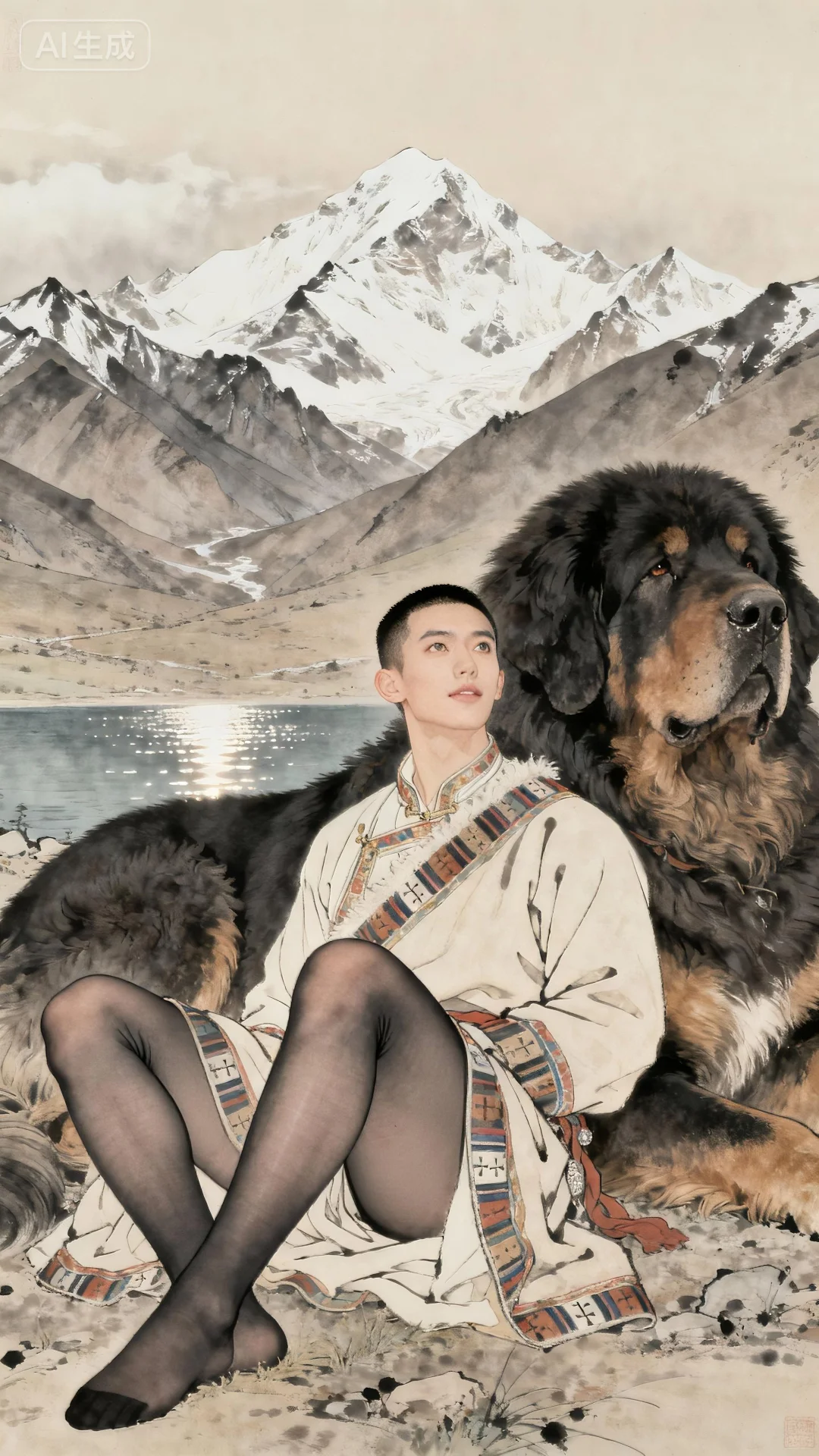 荒野之息🐅，男士丝袜，释放野性。