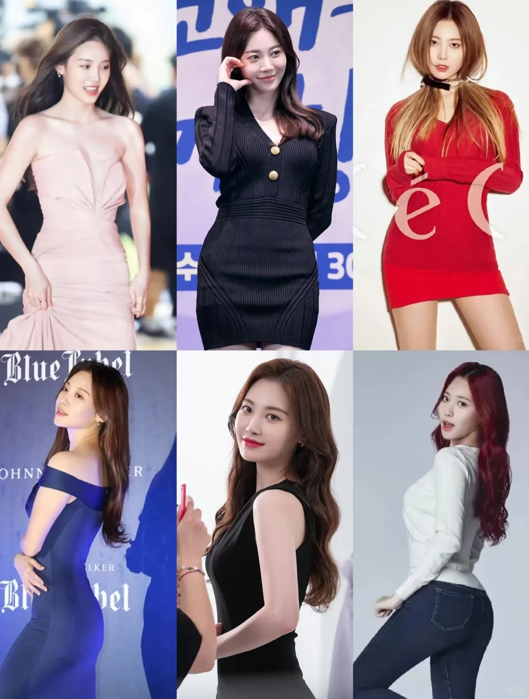 kpop那些拥有绝美身材曲线的女爱豆们～