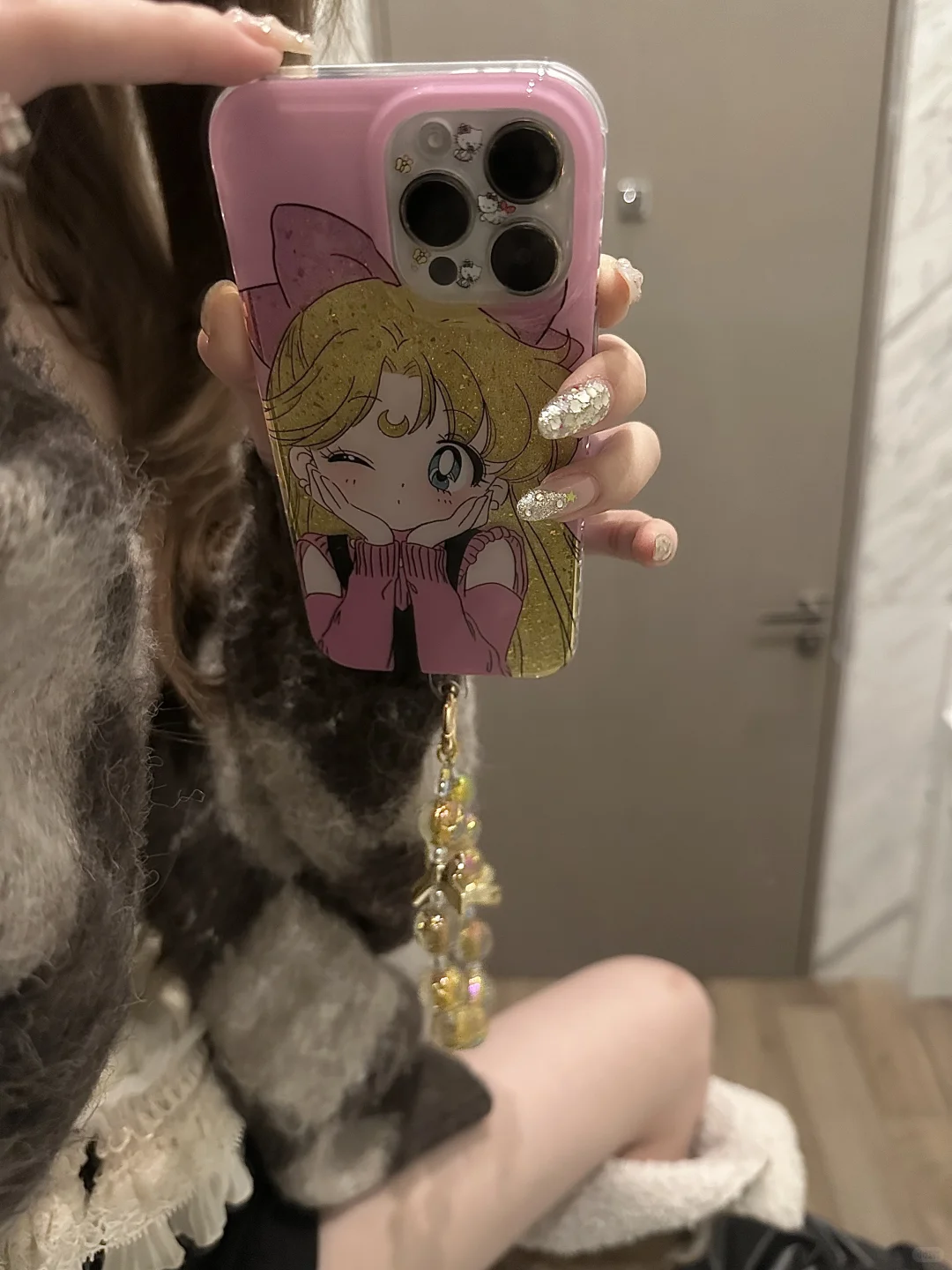 心动暴击💕谁能扛得住粉嫩嫩美少女的wink～