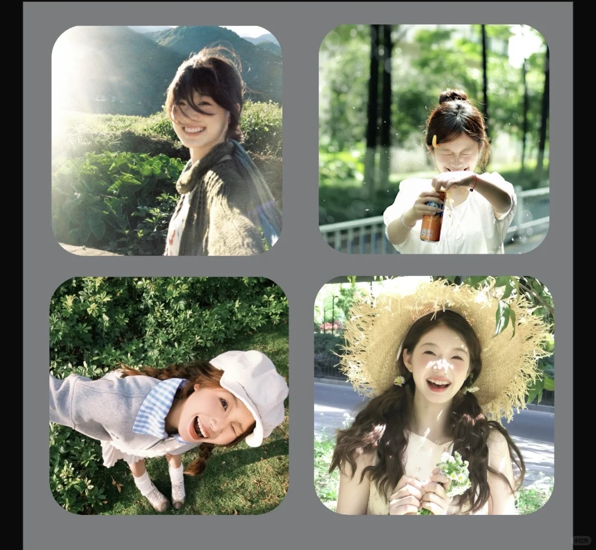 存一些生命力拍照姿势