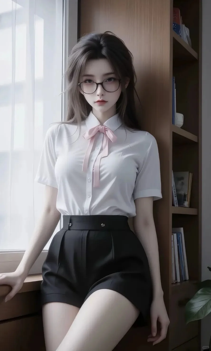 这么美的学生谁不喜欢呢～太美啦1016