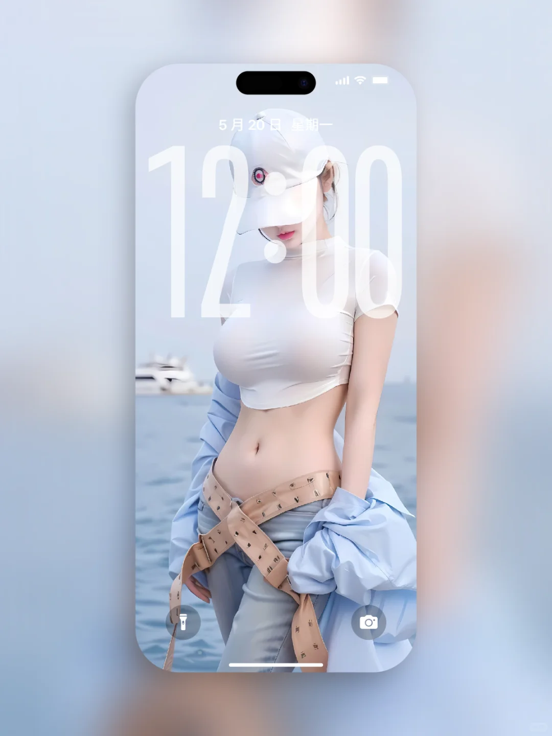 高清高冷锁屏 - 8K美女壁纸 iOS/安卓通用