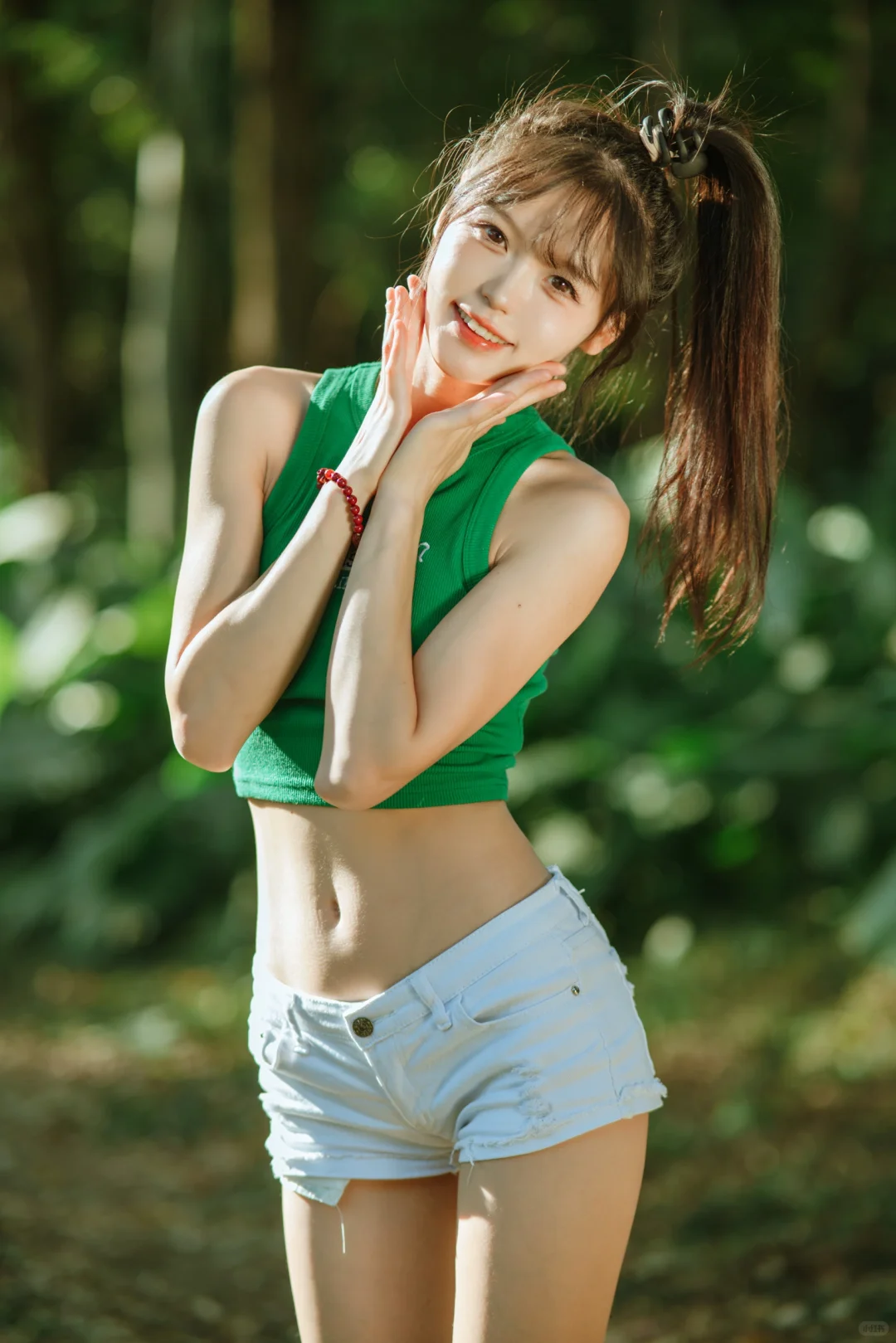 户外运动打卡啦｜徒步元气日系清新拍照姿势