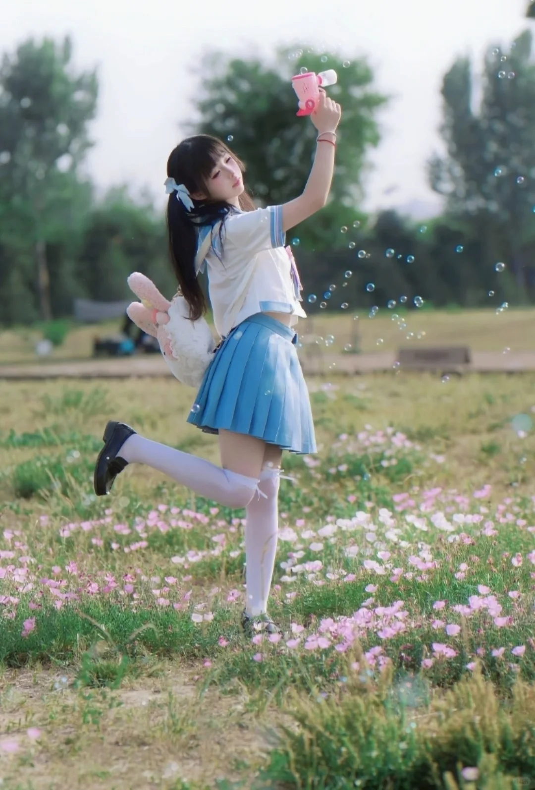 今天是甜妹jk，来拍写真