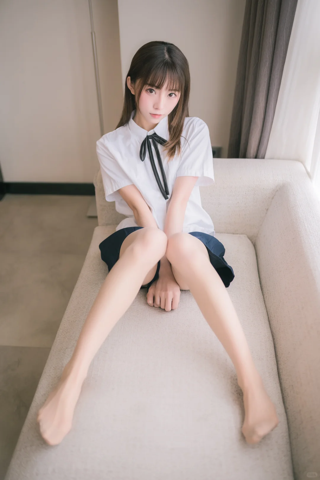 室内jk制服写真｜谁不心动啊。