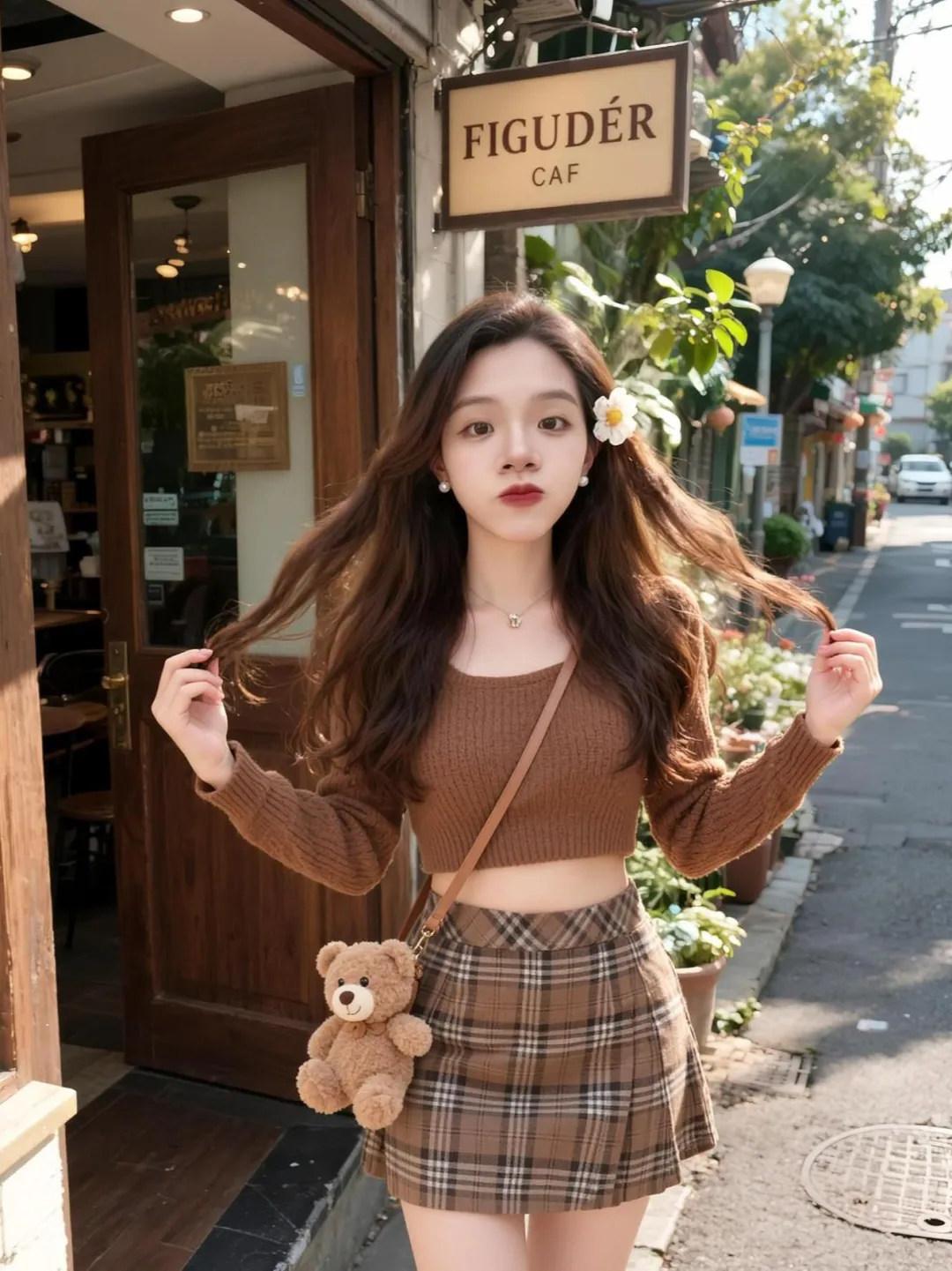 今天是短裙女孩