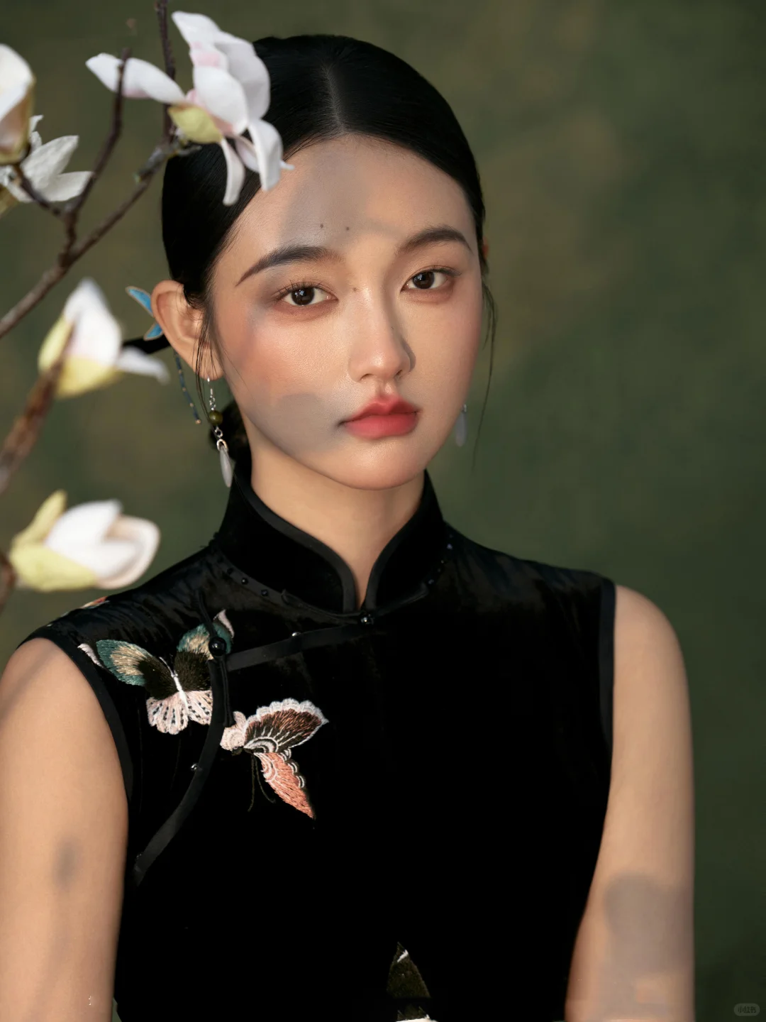 🦋中式旗袍写真｜把工笔画意境穿在身上！