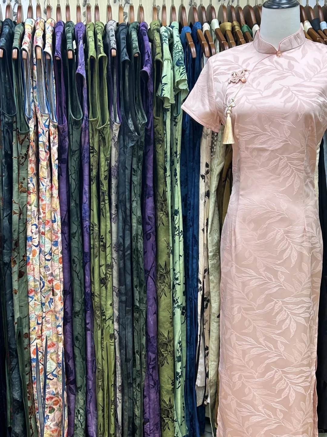 广州北京路百元旗袍店❗买了3️⃣件❗开心