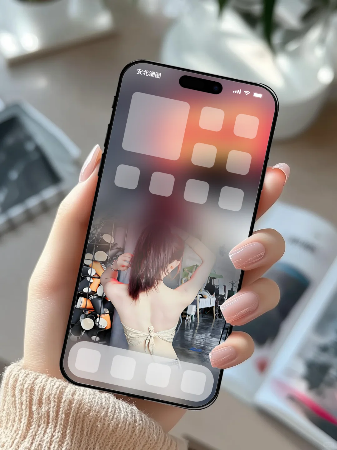 氛围美女壁纸、真的爱了！