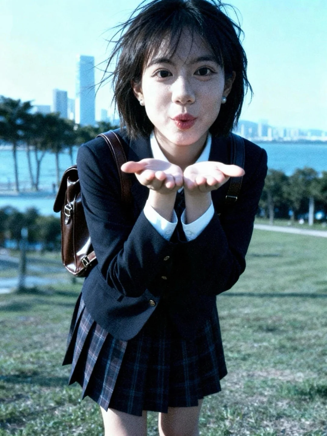 穿上JK我就是顶级甜妹