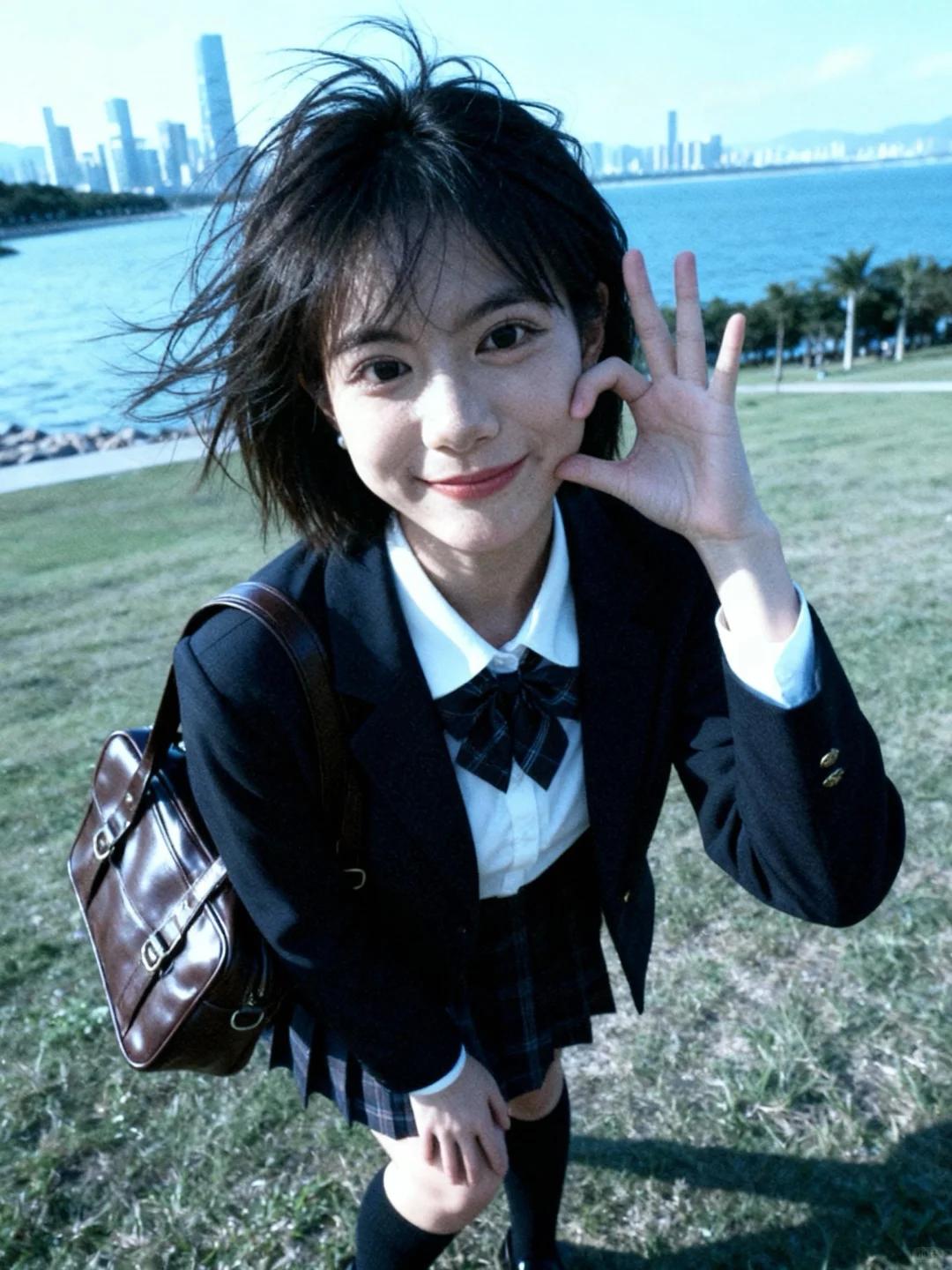 穿上JK我就是顶级甜妹