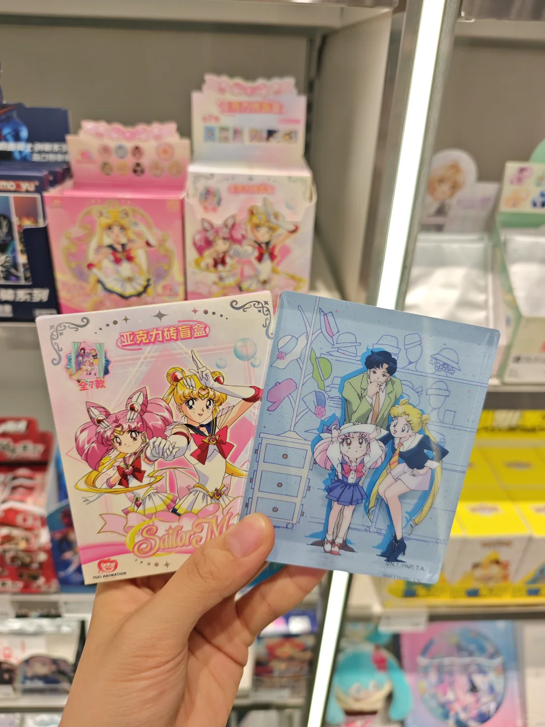 超美的美少女战士亚克力砖