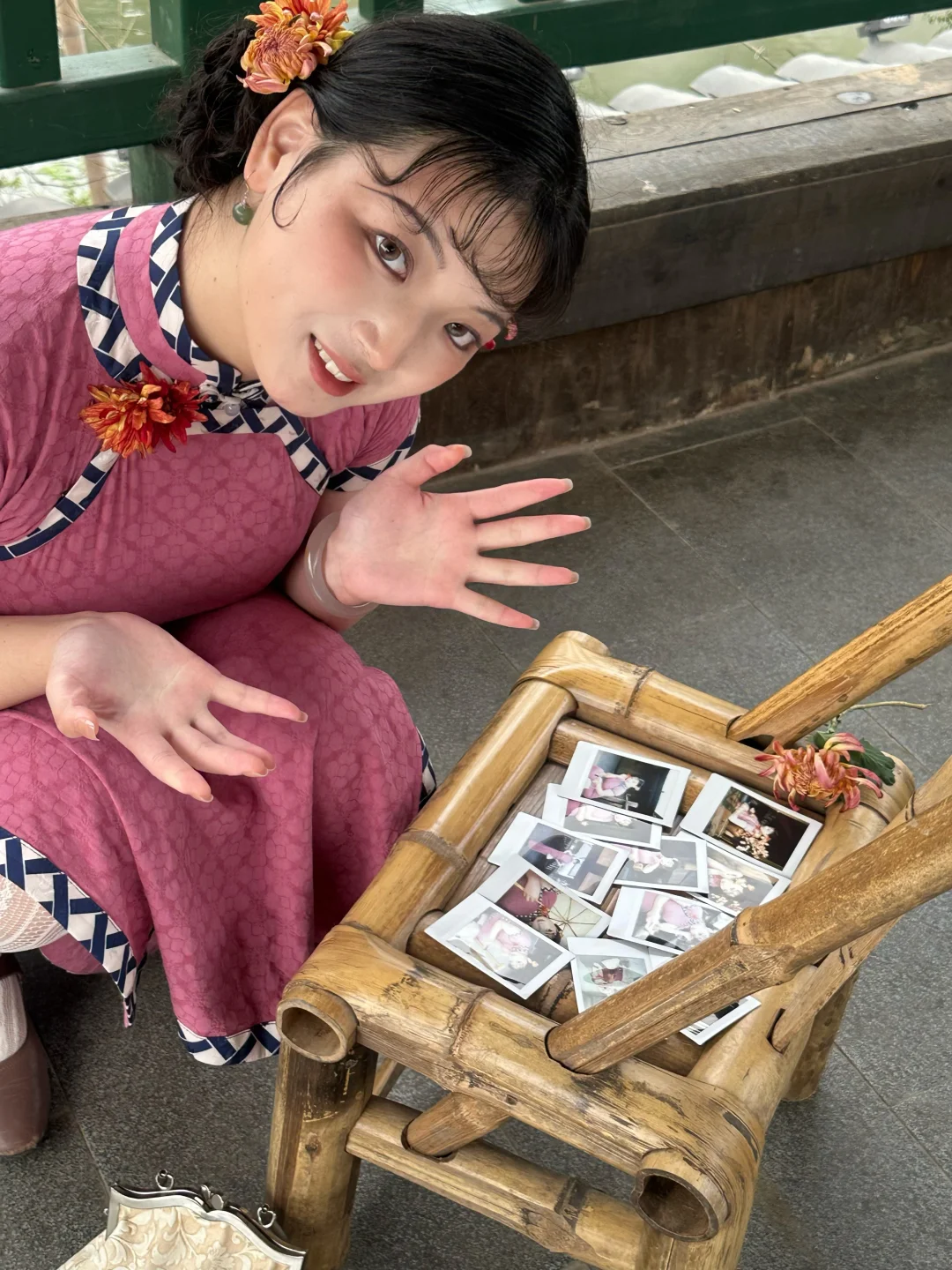 看看是谁在武汉拍到了画报风旗袍写真！