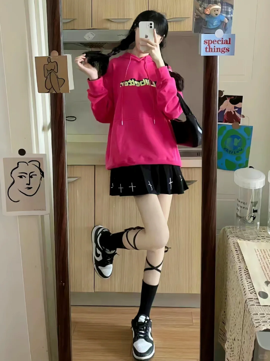 “学院风袜子合集！jiojio的ootd穿搭🧶”