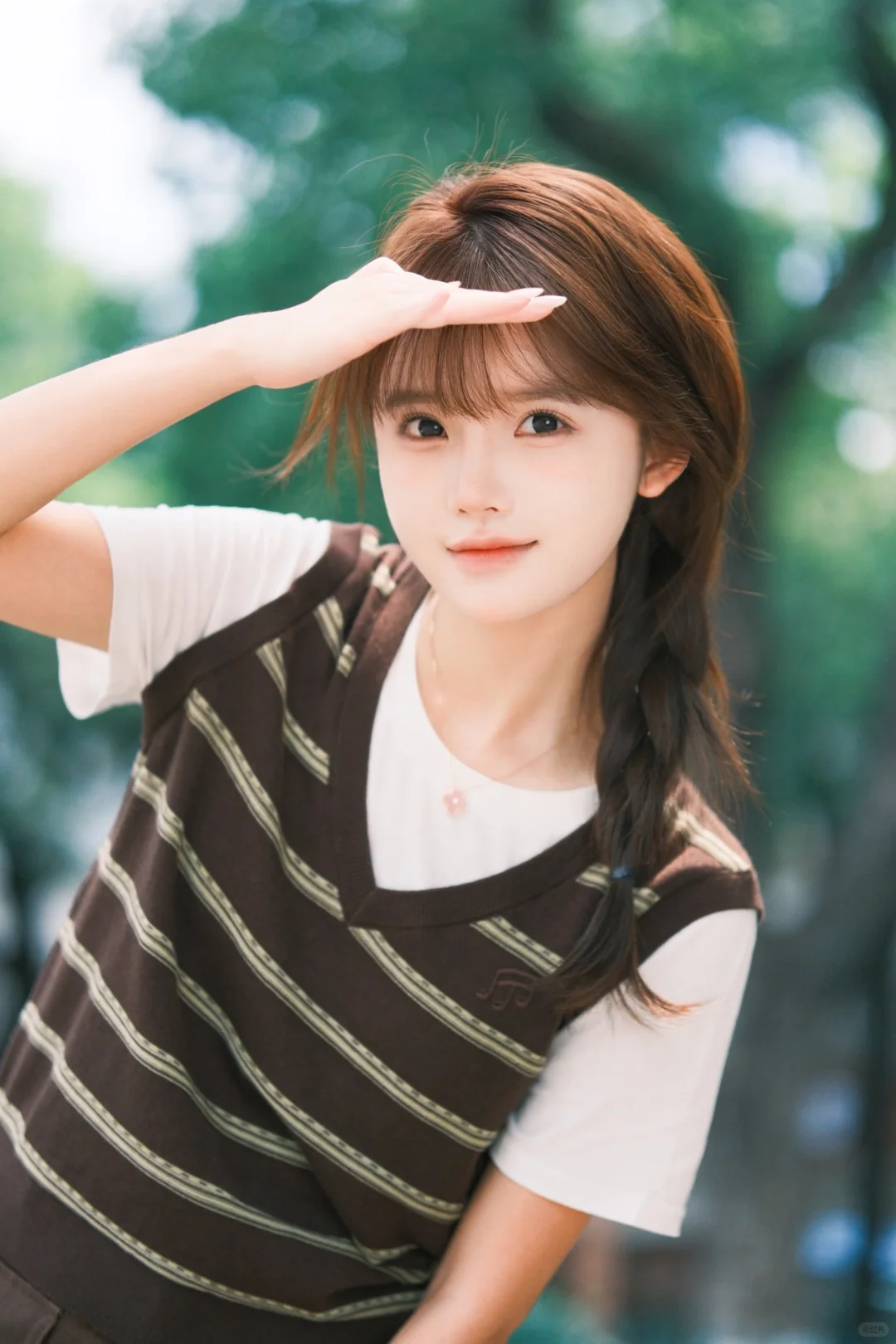 马路边这样拍太干净啦