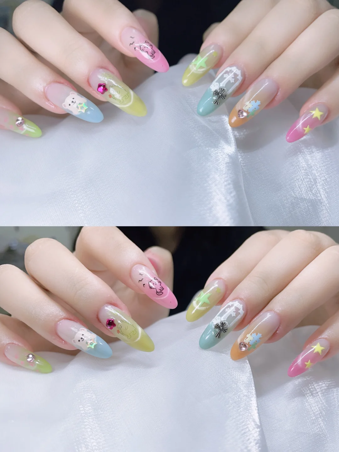 Y2k 辣妹美甲款式