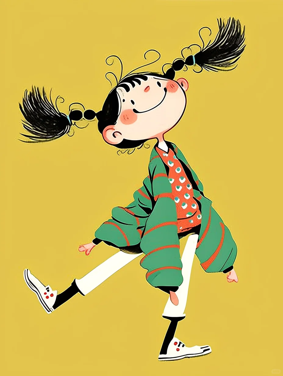 把快乐穿在身上！今天是蹦蹦跳跳的多巴胺女