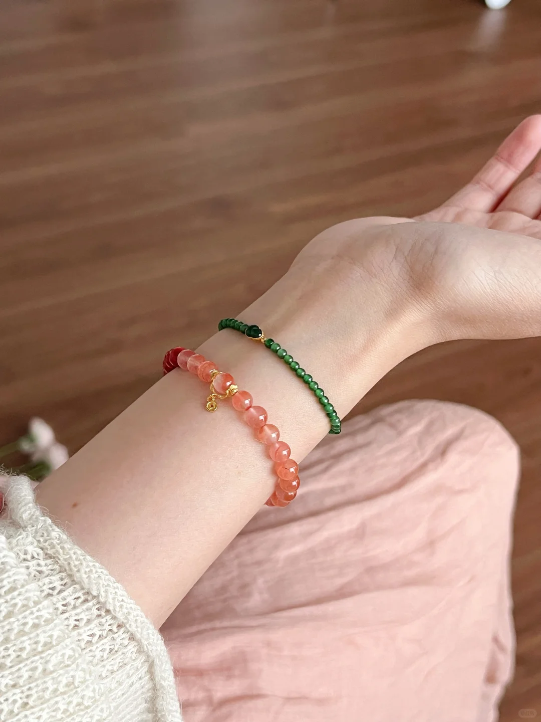 半红凝脂半朱华🏮几抹福运伴凝眸～