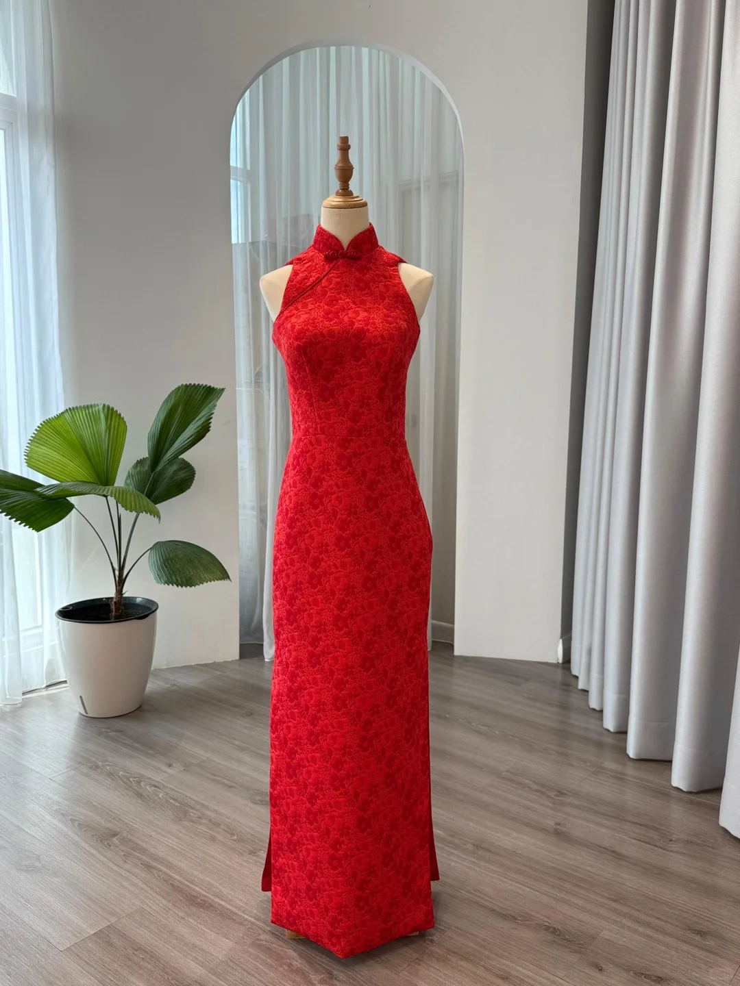 定制红色旗袍｜婚礼上的东方优雅 ❤️👰🏻‍♀️