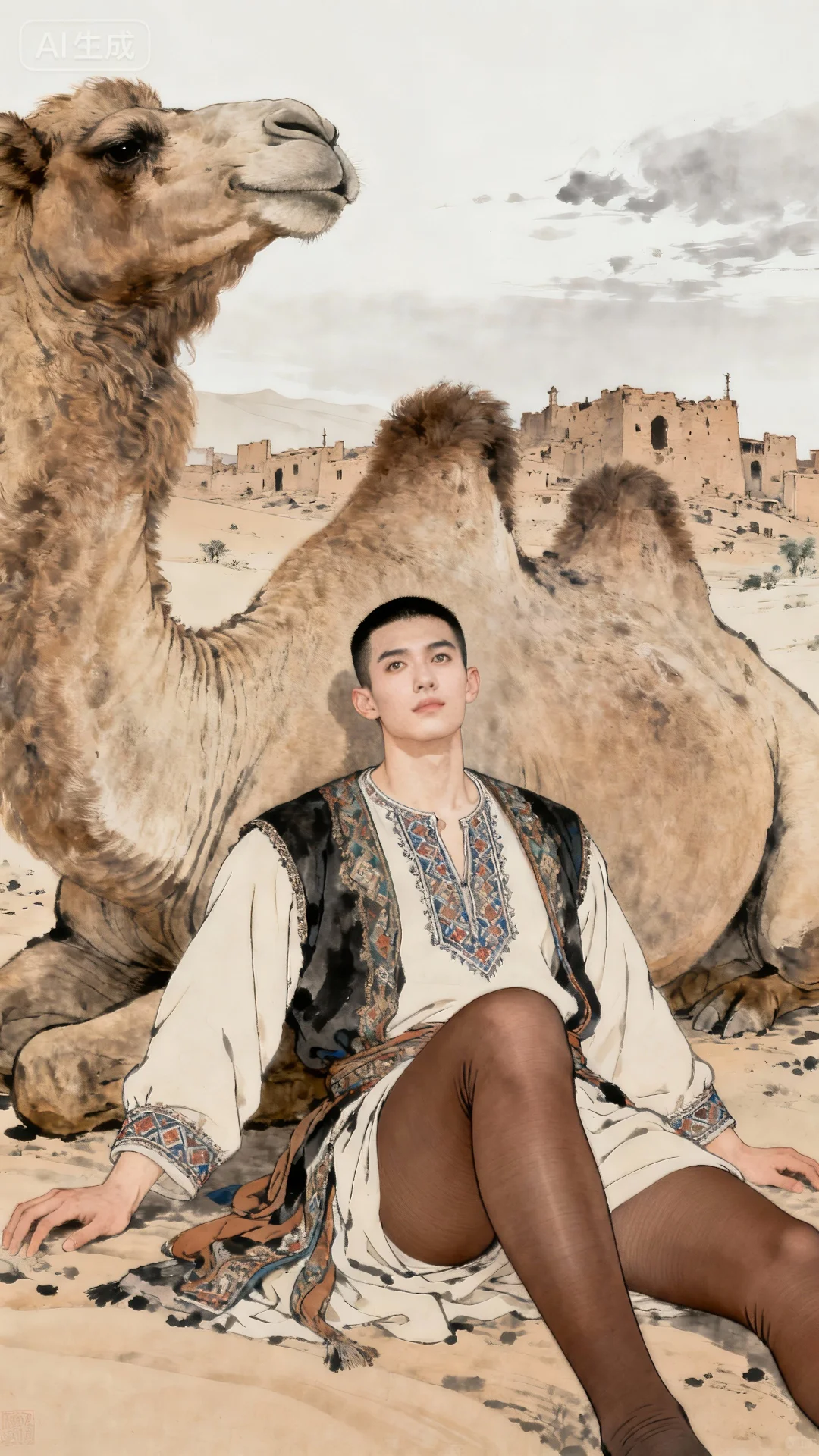 荒野之息🐋，男士丝袜，释放野性。