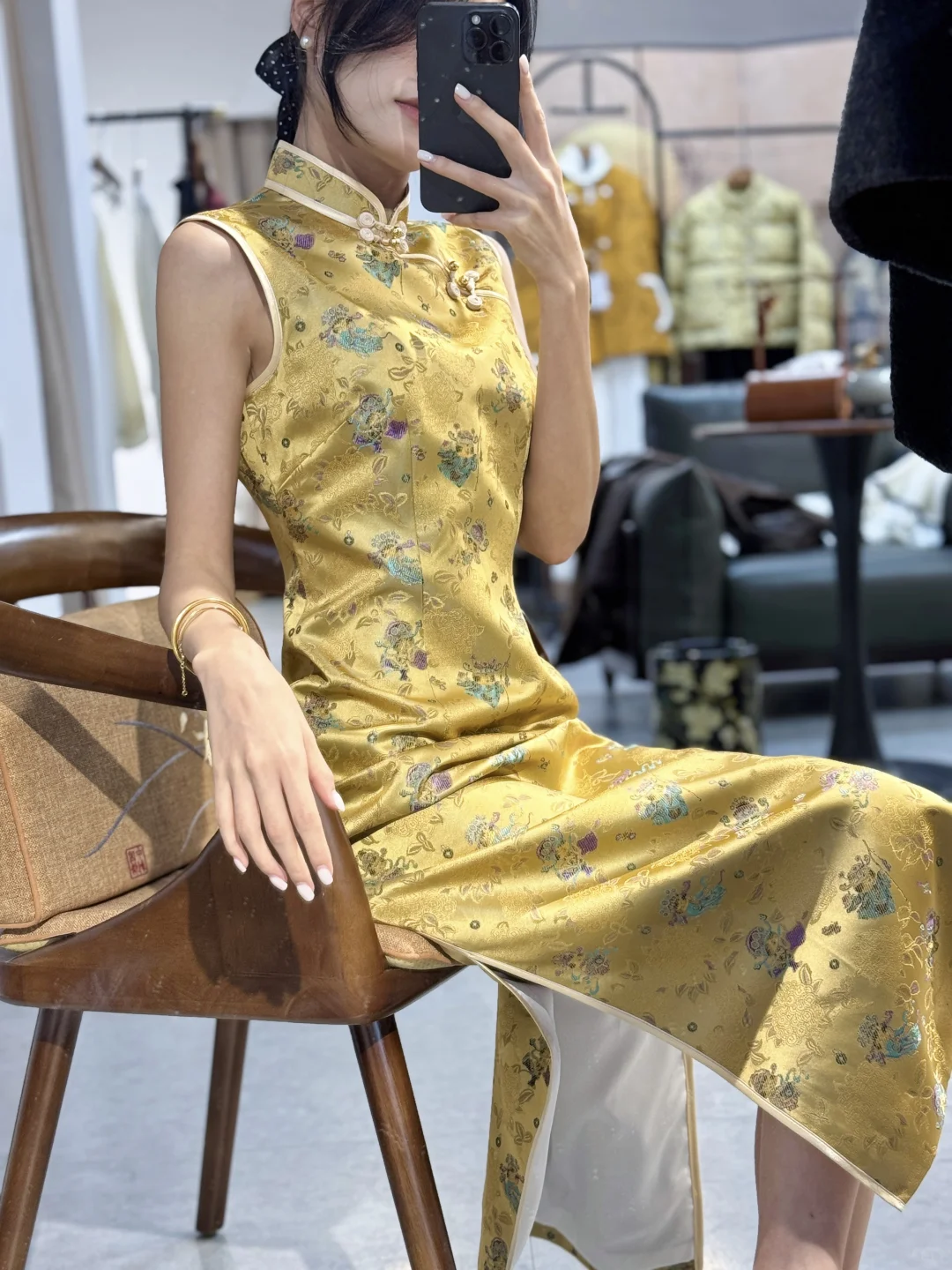 宋锦旗袍果然是旗袍界最伟大的发明！