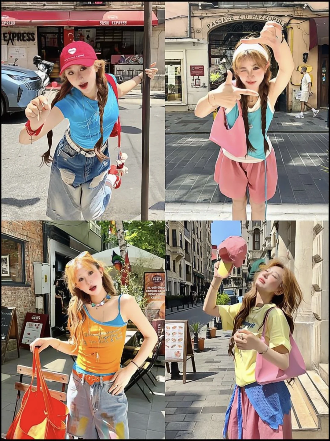 ❣️多巴胺拍照姿势挑战｜今天你做快乐女孩❗️