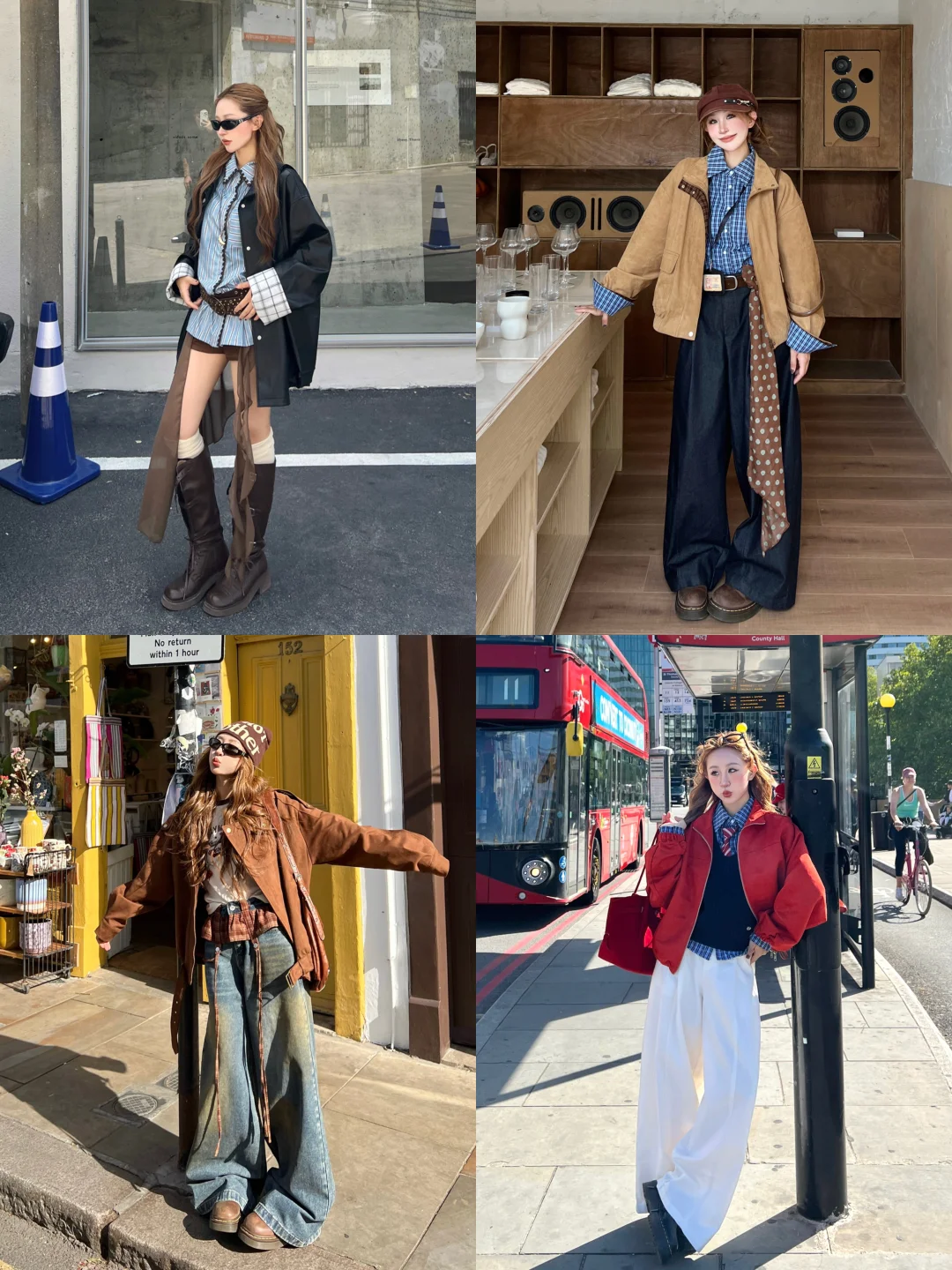 🎞️美式辣妹fitcheck将复古潮感进行到底🎒