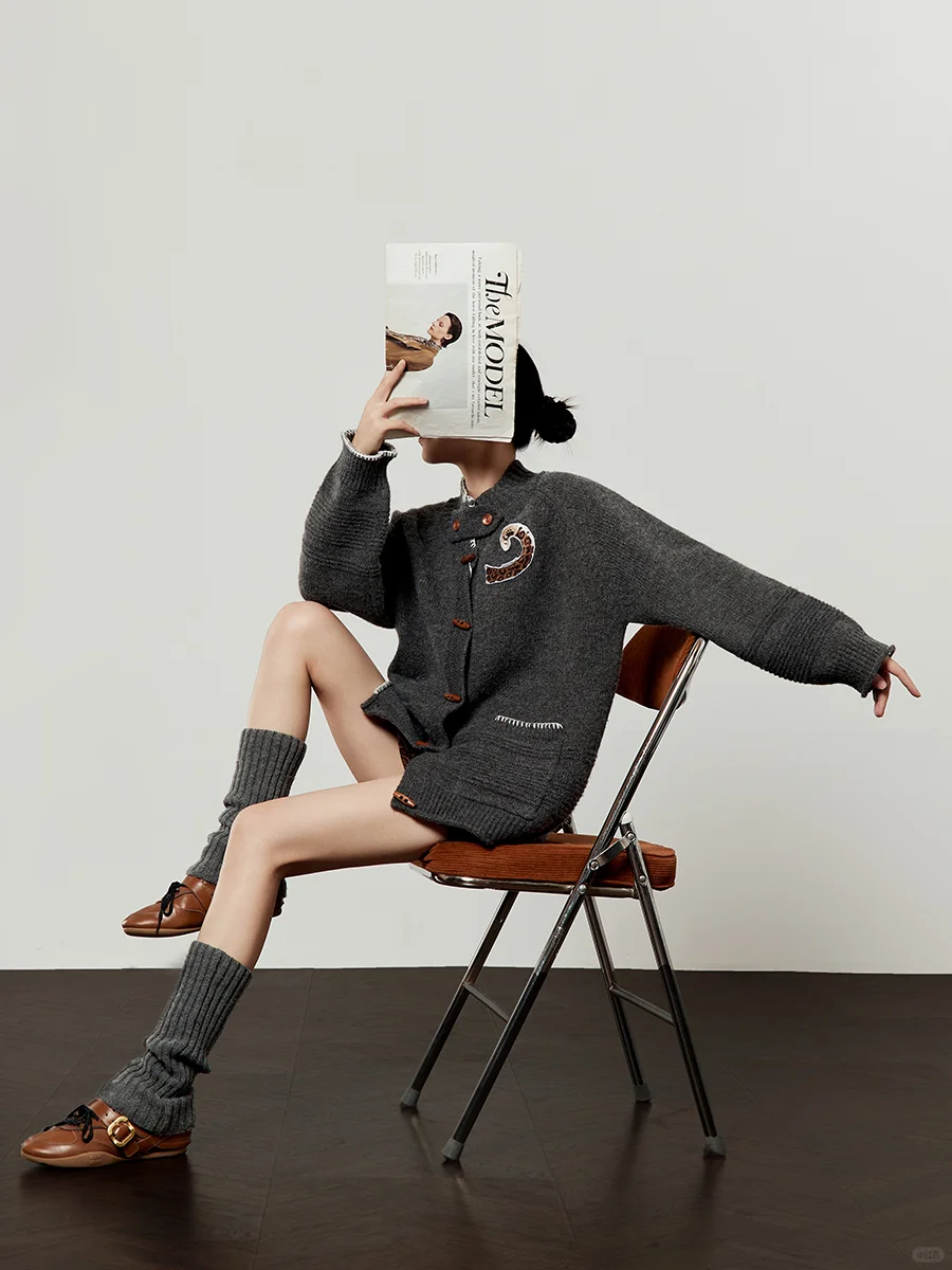 秋季穿搭 | 豹纹辣妹显瘦套装✨