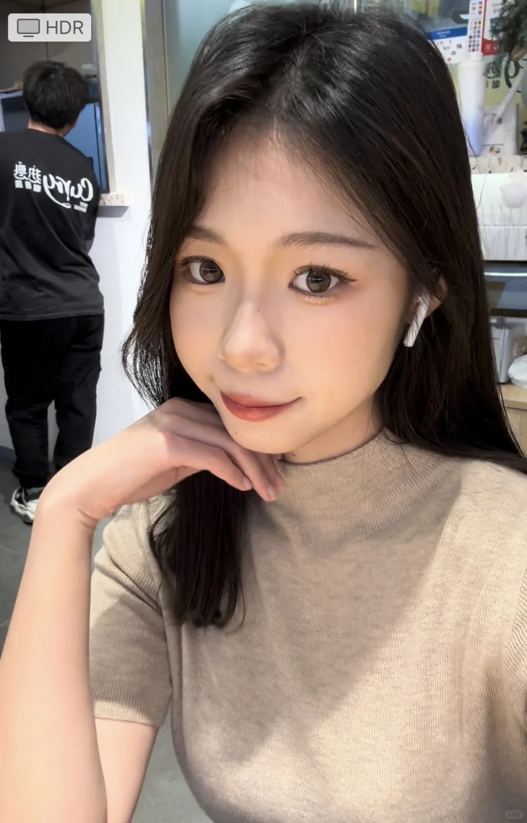 以为是姐感妆面结果是人妻感吗